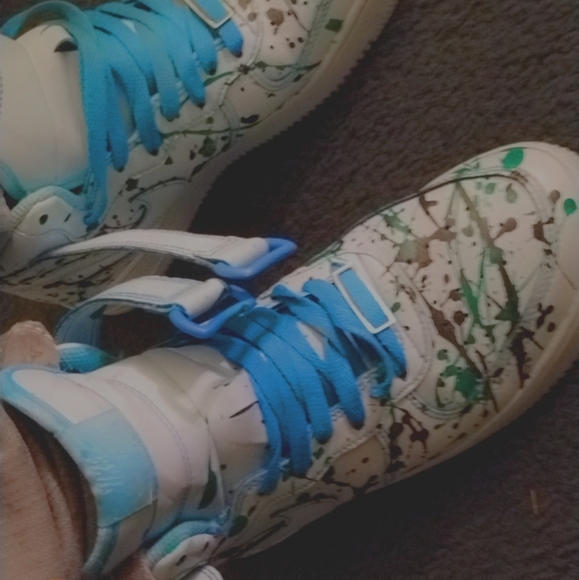 only wore a few times excellent condition Air Force One customized - Picture 6 of 7